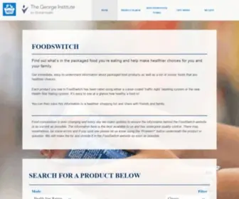 Foodswitch.com.au(FoodSwitch) Screenshot