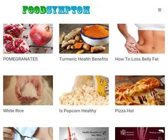 Foodsymptom.com(Food Symptom) Screenshot