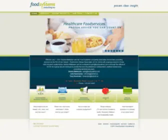 Foodsystems.com(Food Systems Consulting) Screenshot