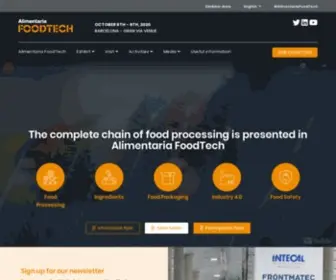 Foodtech-Barcelona.com(Feria de equipamiento) Screenshot