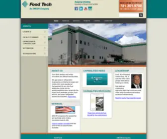 Foodtech.com(Designing & Building Innovative Food Facilities) Screenshot