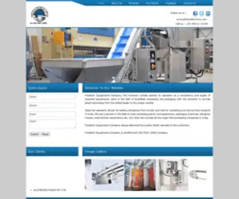 Foodtecheq.com(Food Tech Equipments Company) Screenshot