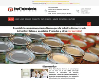 Foodtechnologies.net(Food Technologies) Screenshot