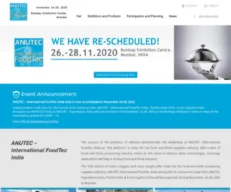 Foodtecindia.com(International FoodTec India 2020) Screenshot
