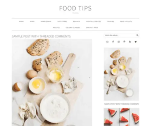 Foodtips.co.uk(Food Tips) Screenshot