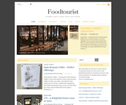 Foodtourist.com(Stories About Food) Screenshot