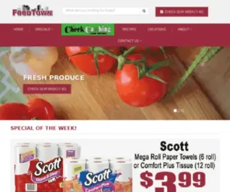 Foodtownshopper.com(Your Favorite Houston Grocery Stores) Screenshot