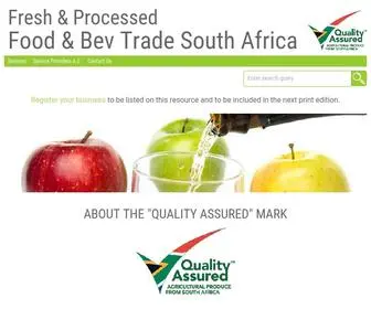 Foodtradesa.co.za(Food Trade SA) Screenshot