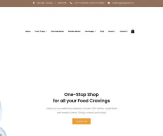 Foodtray2GO.com(Homepage) Screenshot