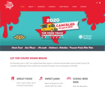 Foodtruckchampionshipoftexas.com(Food Truck Championship of Texas) Screenshot