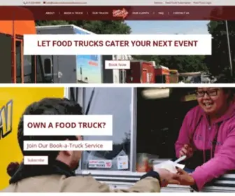 Foodtrucks2GO.com(Event catering & food truck booking service) Screenshot