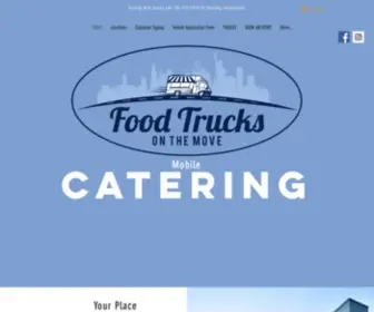 Foodtrucksonthemove.com(Food Trucks on The Move) Screenshot