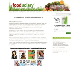 Fooduciary.com(What you put on your plate) Screenshot