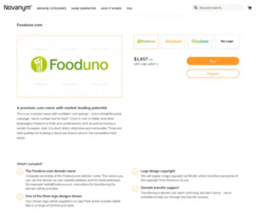 Fooduno.com(Fooduno) Screenshot