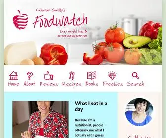 Foodwatch.com.au(Catherine Saxelby's Foodwatch) Screenshot