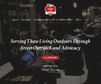 Foodwithfriends.net(Serving those living outdoors though street outreach and advocacy) Screenshot