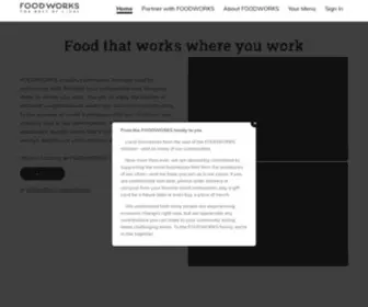 Foodworks.org(Foodworks) Screenshot