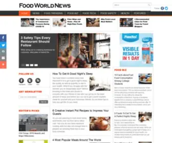 Foodworldnews.com(Food World News) Screenshot