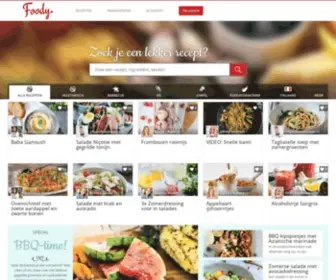 Foody.nl(De lekkerste recepten van de beste food bloggers) Screenshot