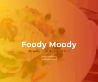 Foodymoody.pk(Foody Moody) Screenshot