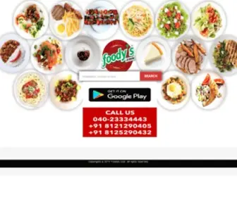 Foodys.com(The Leading Food Ys Site on the Net) Screenshot