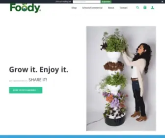 Foodyverticalgarden.com(Foody Vertical Garden) Screenshot