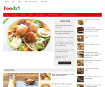 Foodz1.com(Healthy Recipes) Screenshot