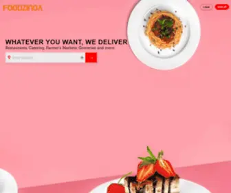 Foodzinga.ca(The Best Way to Order Food) Screenshot