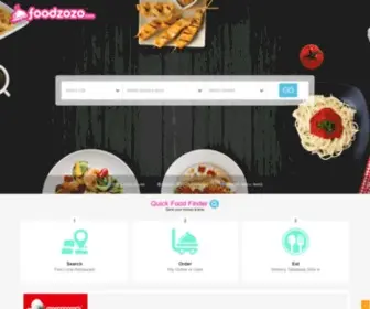 Foodzozo.com(We are all about easy eating and drinking. Foodzozo) Screenshot