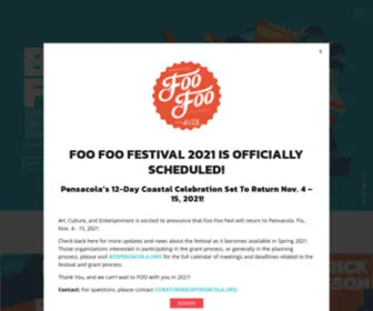 Foofoofest.com(Foo Foo Festival) Screenshot