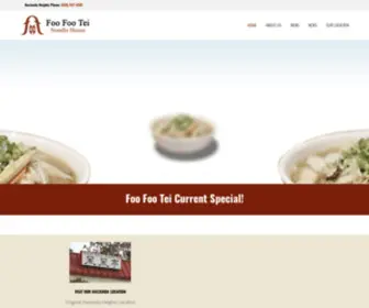 Foofootei.com(The best Noodles in town) Screenshot