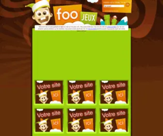 Foojeux.com(Jeux en ligne pour jouer en ligne) Screenshot