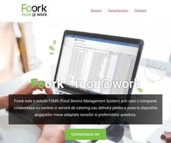 Foork.ro(Solutie FSMS (Food Service Management System)) Screenshot