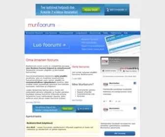 Foorumi.eu(Ilmainen foorumi) Screenshot