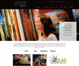 Foosanerartmuseum.org(Florida Institute of Technology) Screenshot