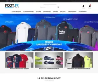 Foot.fr(Boutique de Foot en ligne) Screenshot