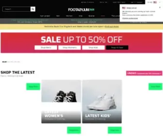 Footasylum.com(Men's, Women's & Kids' Trainers & Apparel) Screenshot