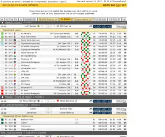Football-Endirect.com(Football en direct) Screenshot