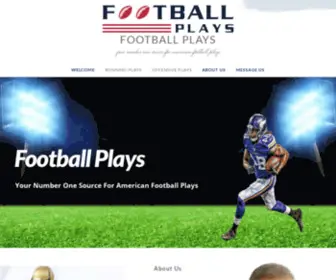 Football-Plays.com(Your Top Source For American Football Plays & Peptides Info) Screenshot