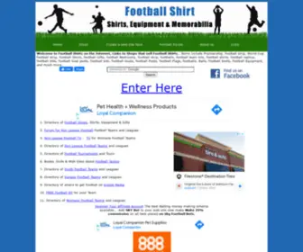 Football-Shirt.co.uk(Football Shirts on the Internet) Screenshot