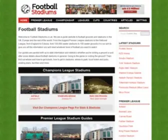 Football-Stadiums.co.uk(Football Stadiums) Screenshot