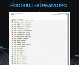 Football-Stream.org(Football) Screenshot