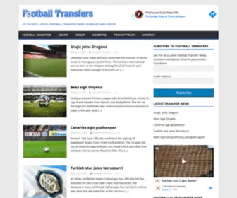 Football-Transfers.co.uk(Football Transfers) Screenshot