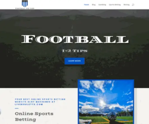 Football1X2Tips.com Screenshot