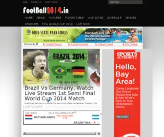 Football2014.in Screenshot