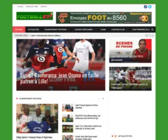 Football237.com(Actualité du football Camerounais et Africain) Screenshot