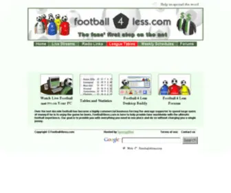 Football4Less.com(Football4Less) Screenshot