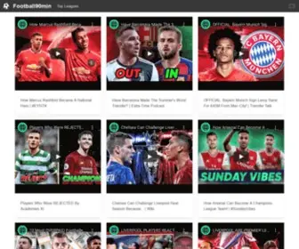 Football90Min.com(Today Fixtures) Screenshot