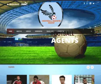 Footballagentsgroup.com(Football Agents Group) Screenshot