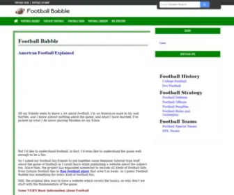 Footballbabble.com(Football Babble) Screenshot